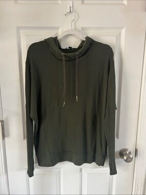 Alala Olive Green Crewneck Sweatshirt